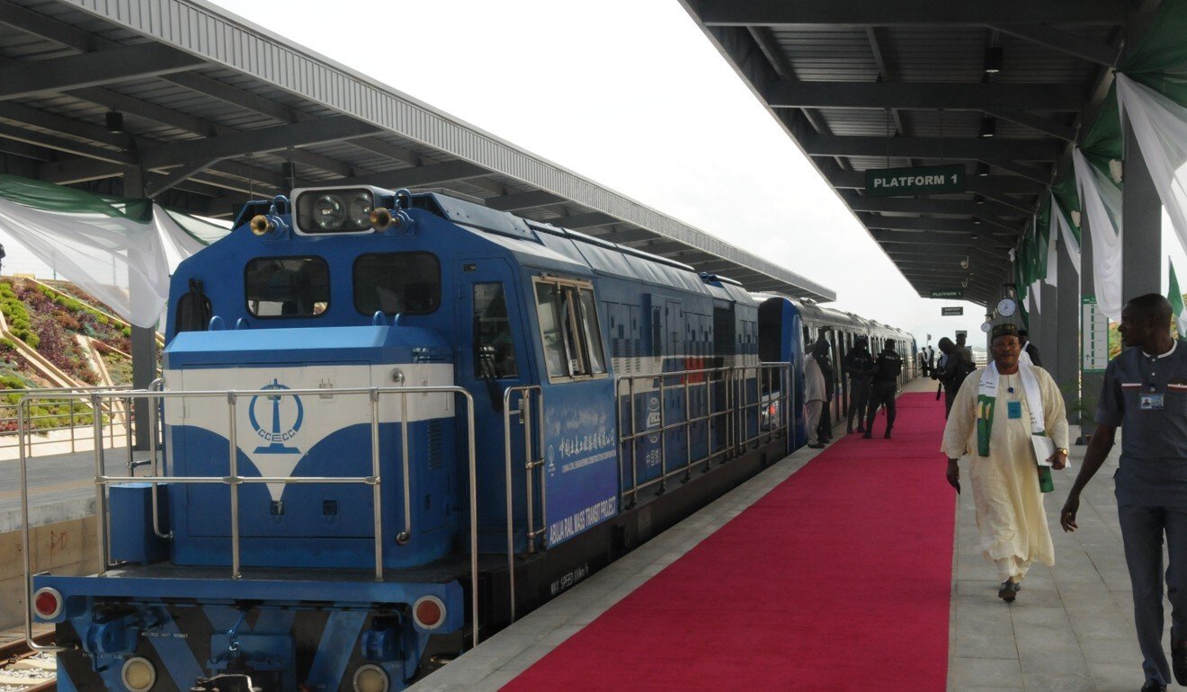 The Abuja light rail project in Nigeria was built with Chinese assistance. Photo: Xinhua