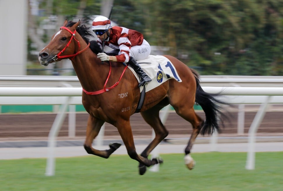 Sight Success clears out to win at Sha Tin on Sunday.