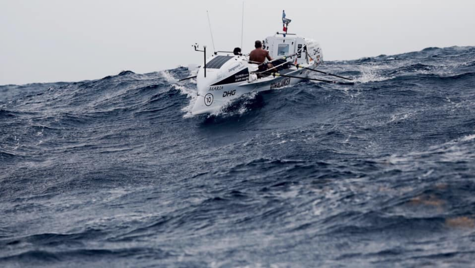 Atlantic rowing race winners set pairs world record Mark Slats