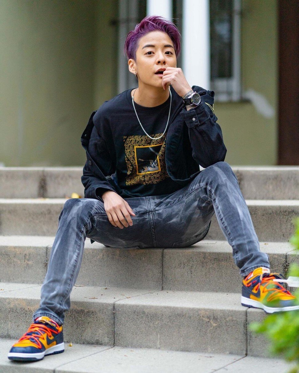 Amber Liu in streetwear. Photo: @ajol_llama/Instagram