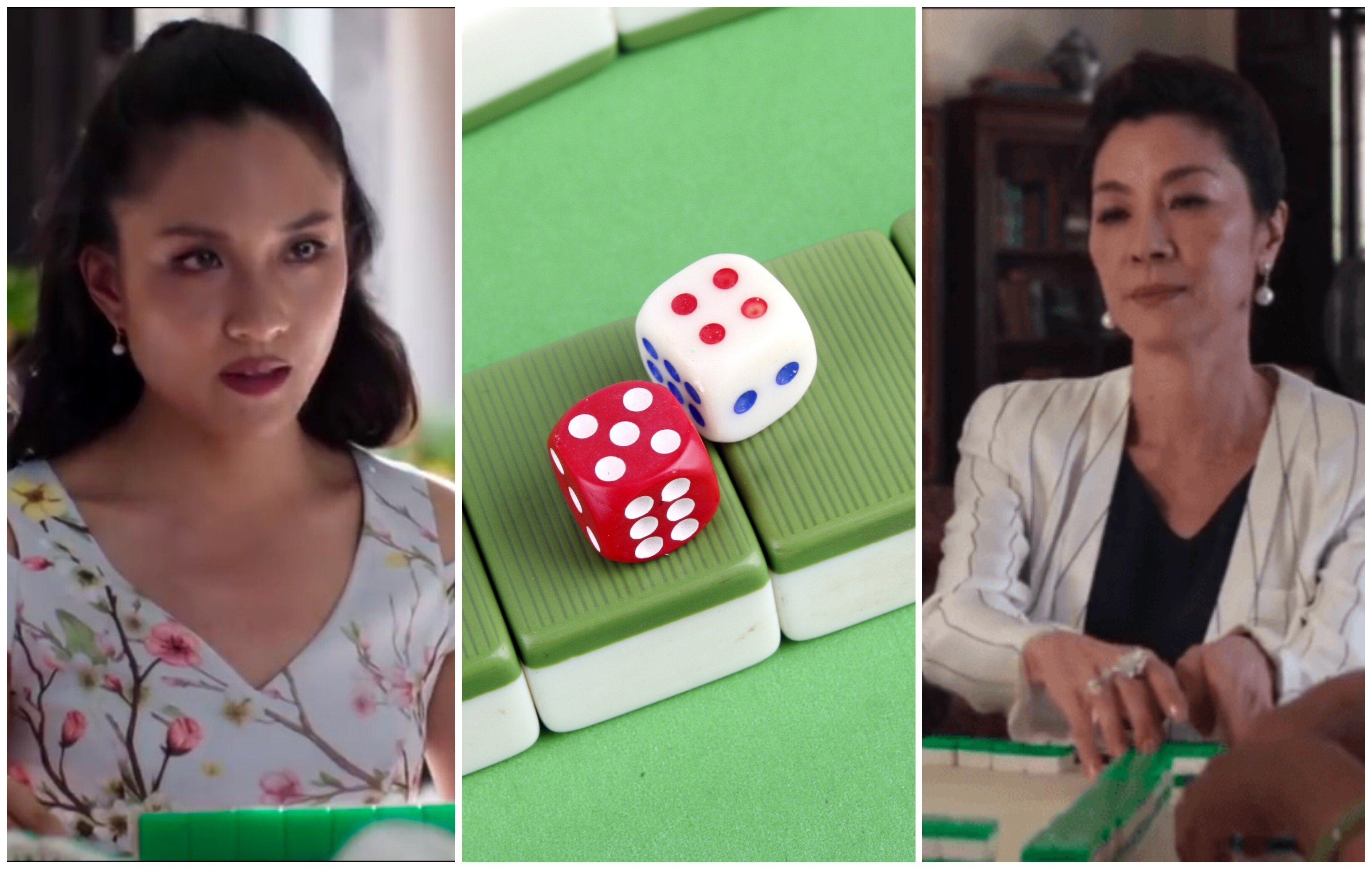 Mahjong was featured prominently in Hollywood film Crazy Rich Asians. Photos: Crazy Rich Asians, Shutterstock