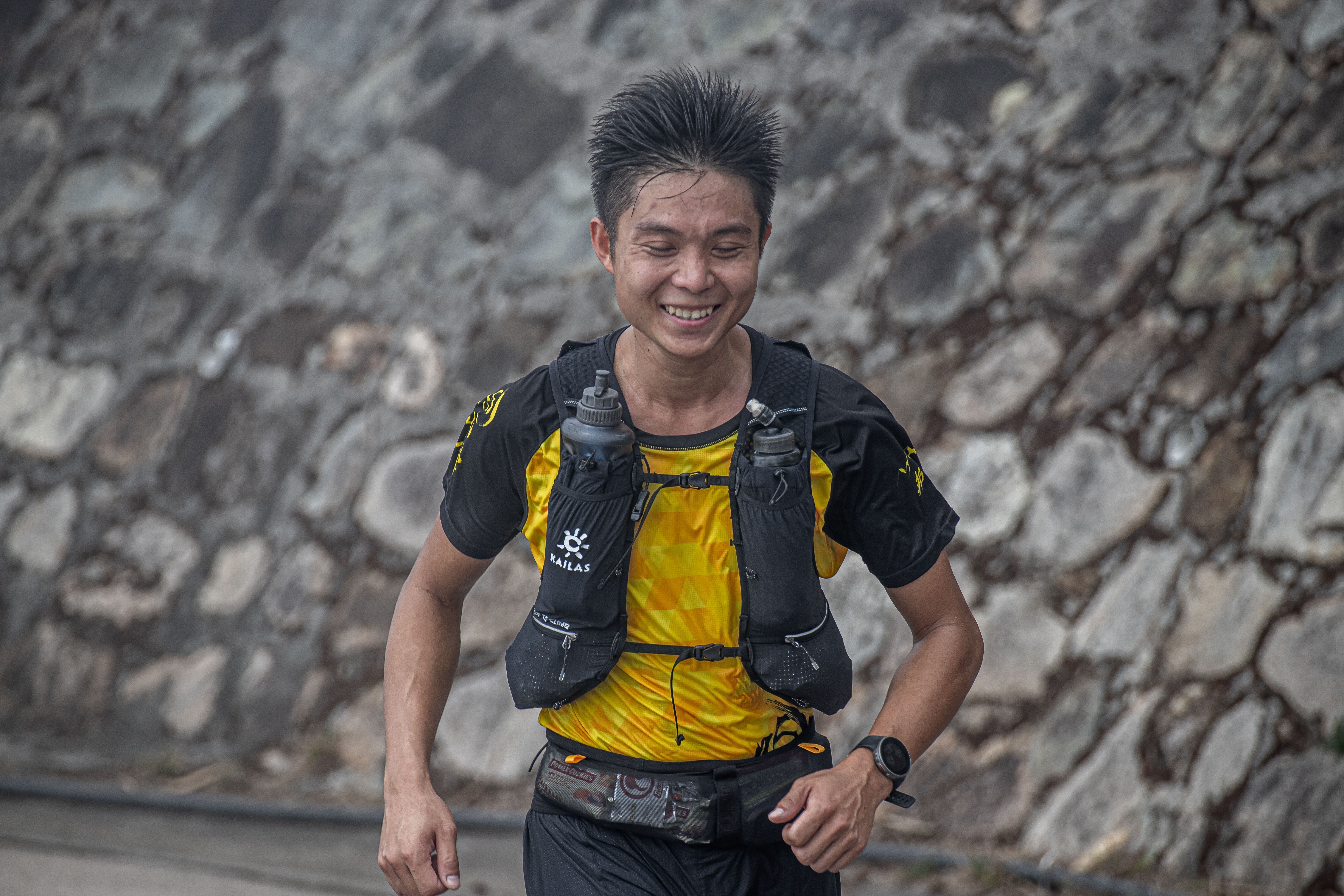 Law Kai-pong is one of 16 Hong Kong Four Trails Ultra Challenge ‘finishers’. Photos: Viola Shum