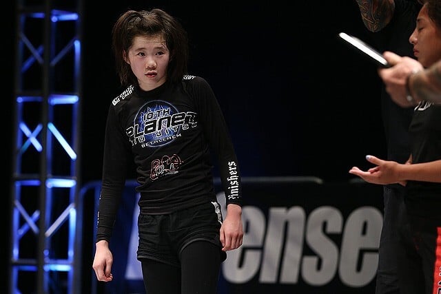 Chinese-born Grace Gundrum became the youngest American female to receive a jiu-jitsu black belt in July 2020. Photo: Handout