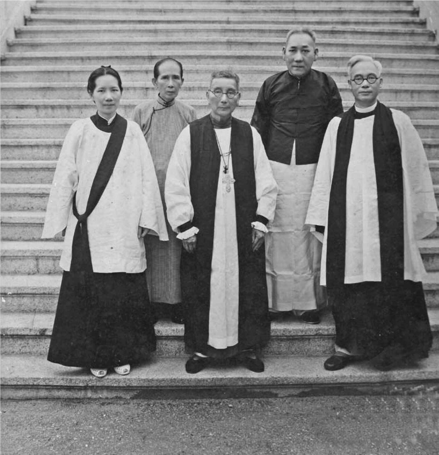 Li (left) after her ordination as a deacon in 1941. She became an Anglican priest three years later — the first woman so ordained. Photo: The Li Tim-Oi Foundation