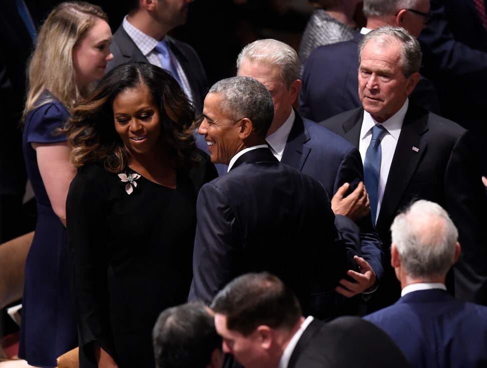 Why are Michelle Obama and George W. Bush such good friends? Inside an ...