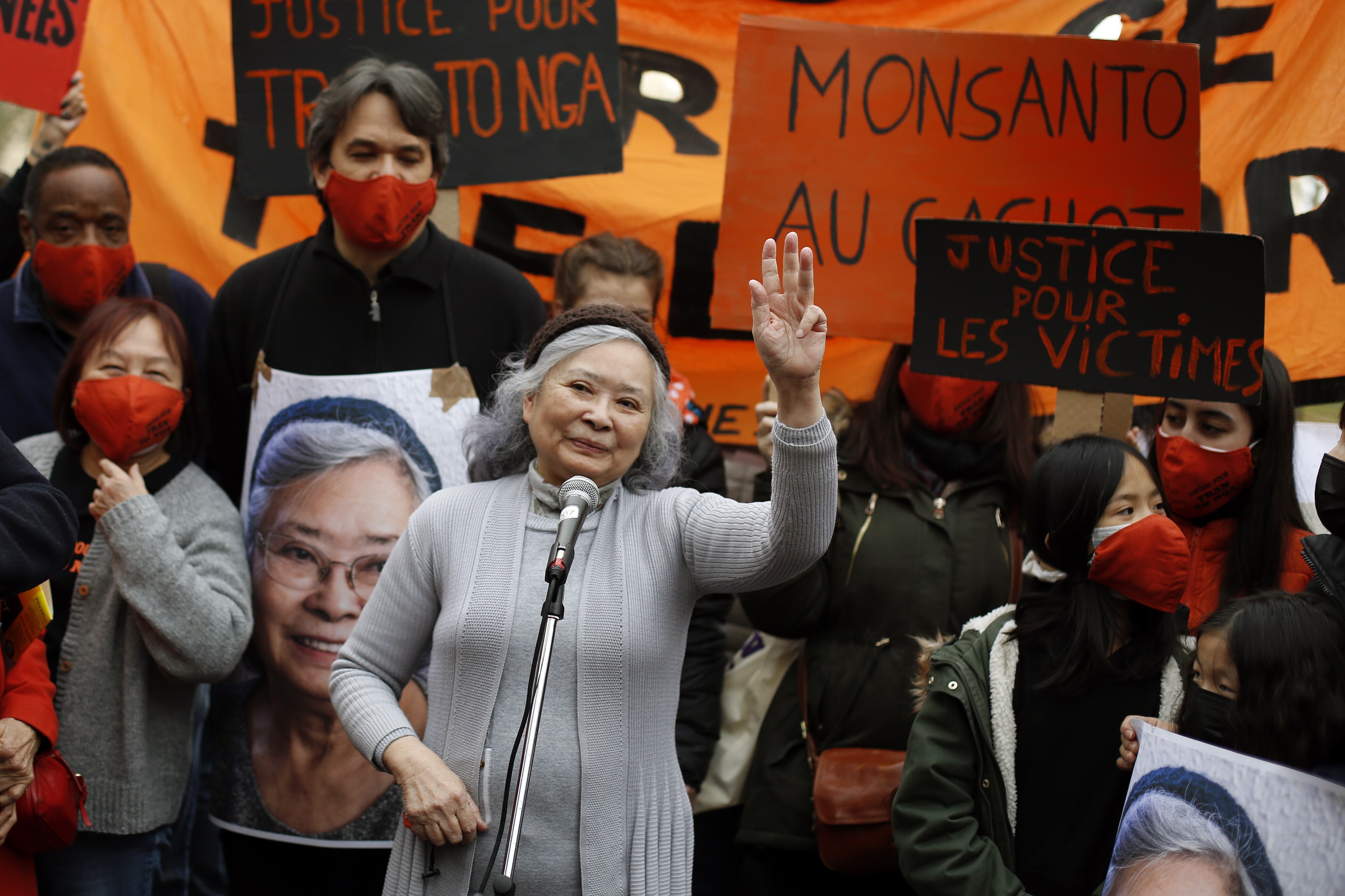 Activists In Paris Gather To Support Victims Of Agent Orange During Vietnam War South China Morning Post