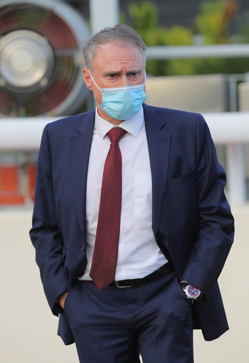 Paul O’Sullivan at Sha Tin after Casimiro’s win.