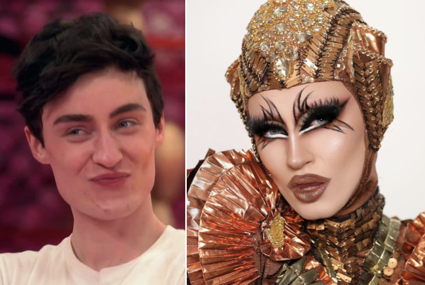 Kade Gottlieb, aka Gottmik, is the first trans male to compete in RuPaul’s Drag Race. Photos: @gott.mik; @gottmik/Instagram