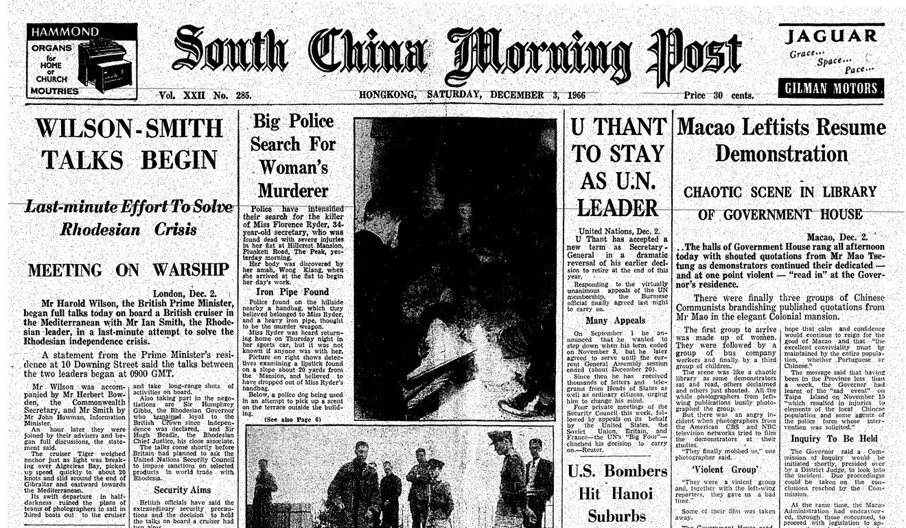 The 1967 riots and the making of ‘Hongkongers’ a police officer’s account South China The 1967 riots and the making of ‘Hongkongers’ a police officer’s account South China