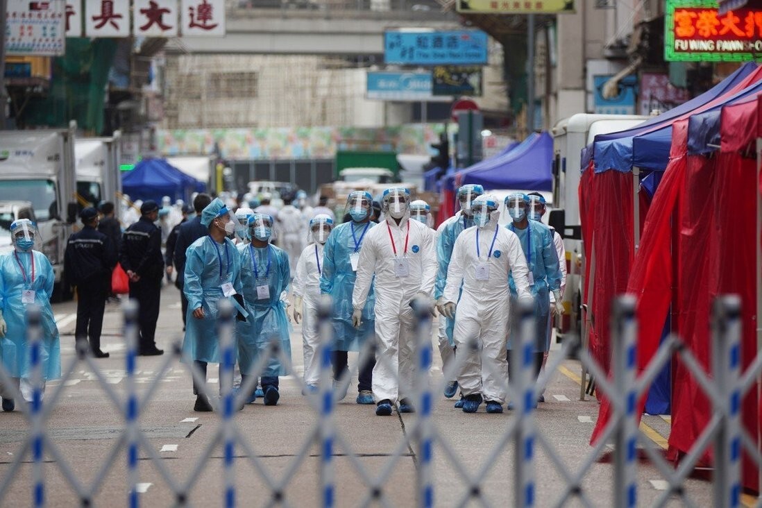 Hong Kong authorities have toughened their approach on Covid-19 testing. Photo: SCMP/ Sam Tsang