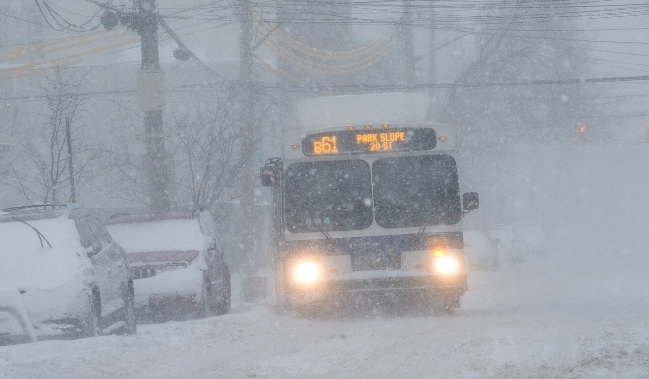 ‘Lifethreatening’ snowstorm batters northeast US South China Morning
