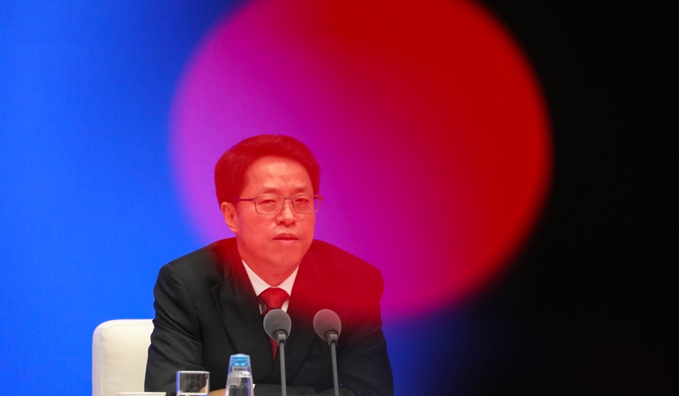 Zhang Xiaoming, deputy director of the State Council’s Hong Kong and Macau Affairs Office. Photo: Simon Song