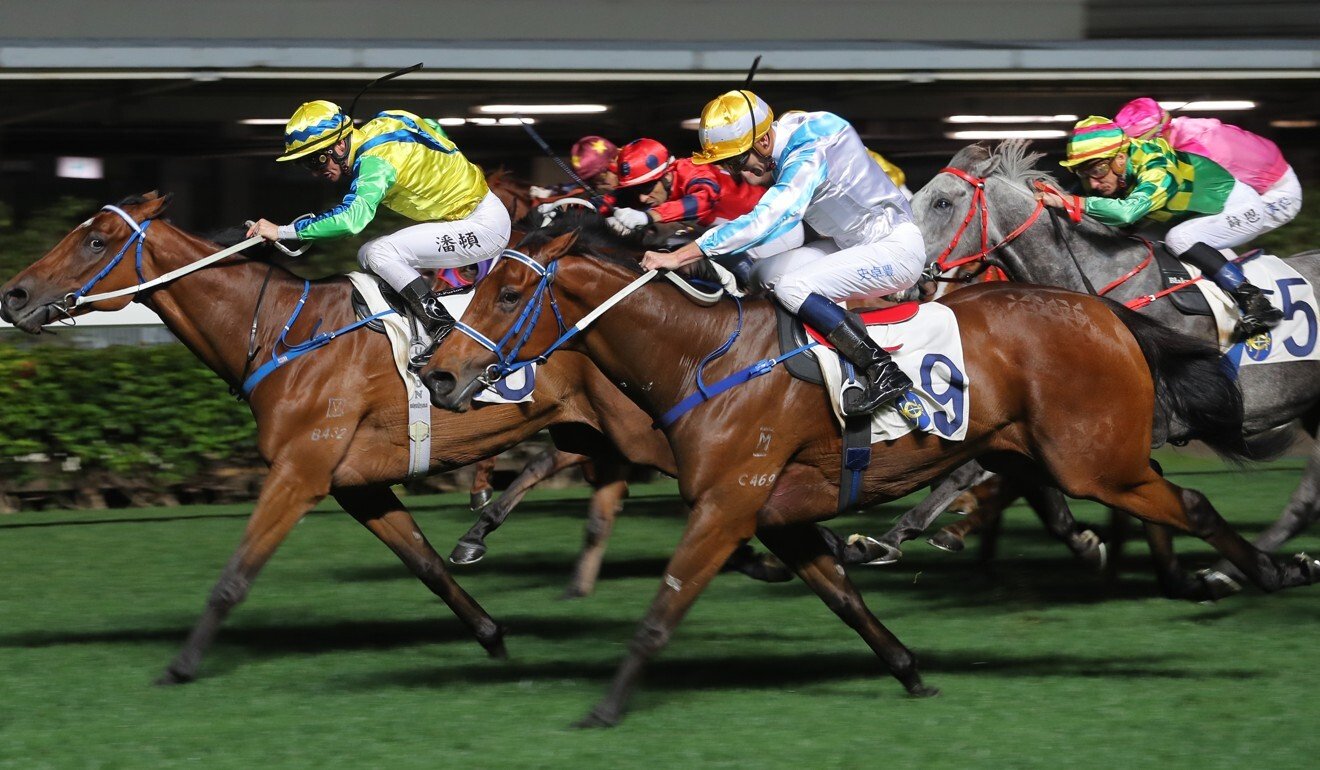 Methane (right) powers home at Happy Valley.