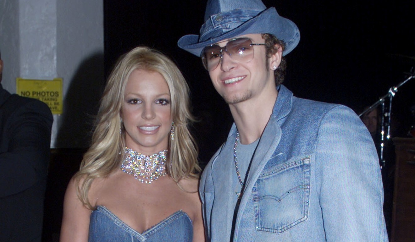 Justin Timberlake and then-girlfriend Britney Spears pictured at the 28th Annual American Music Awards on January 8, 2001. File photo: Reuters