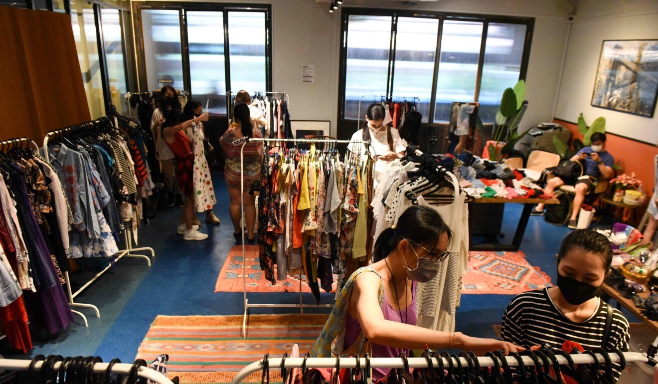 The fashion industry is responsible for up to one-tenth of global carbon emissions, according to the United Nations. Photo: AFP