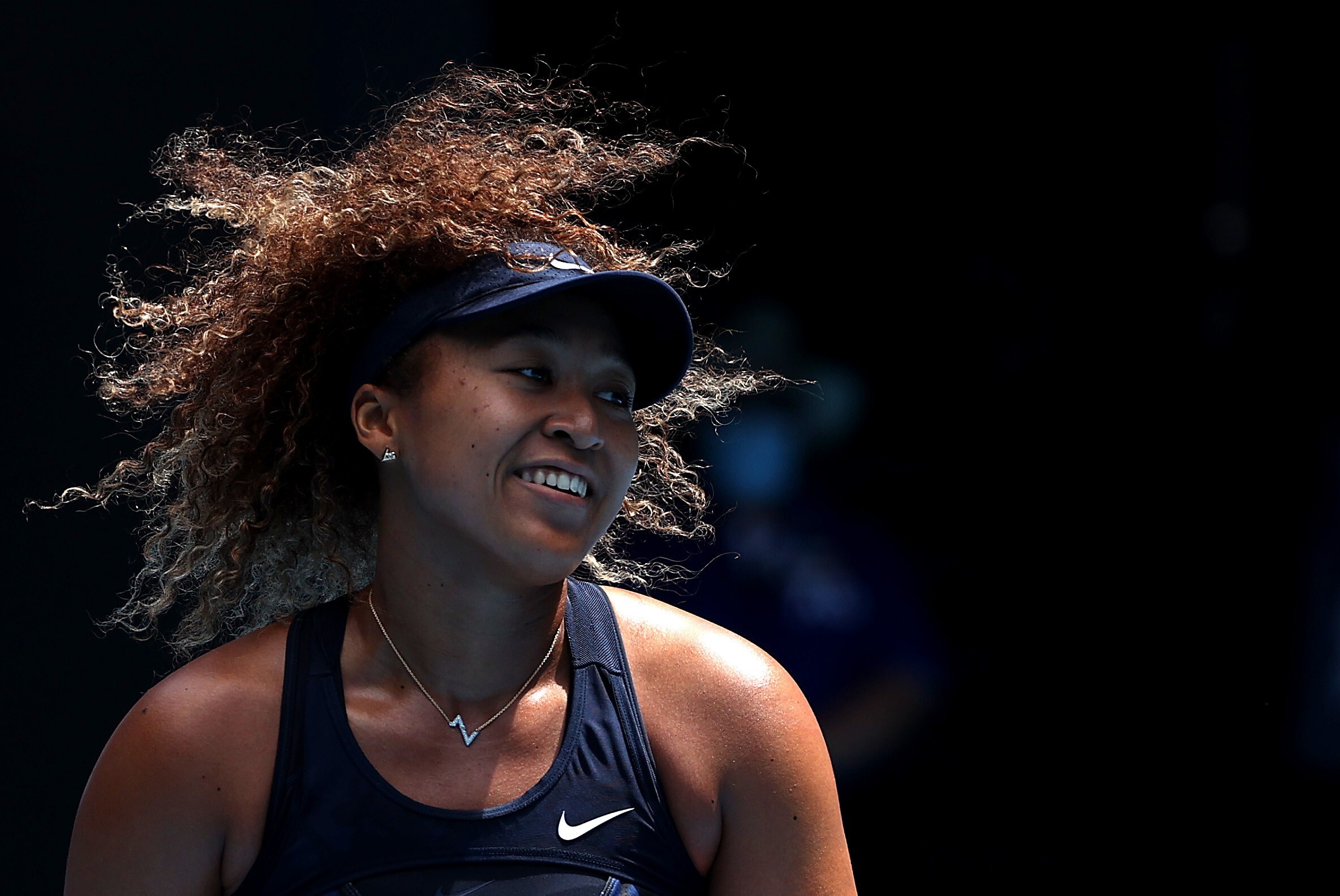 Japan’s Naomi Osaka seals her quarter-final victory against Taiwan’s Hsieh Su-wei at the Australian Open in Melbourne. Photo: Reuters