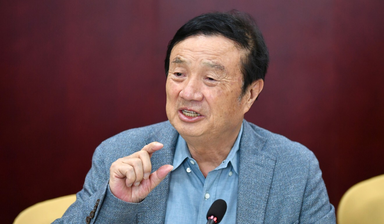 Huawei CEO Ren Zhengfei is interviewed in Taiyuan, north China's Shanxi Province on February. 9, 2021. Photo: Xinhua