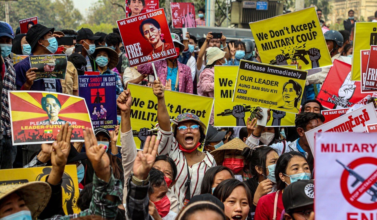 Myanmar Woman Who Was Shot In Head During Anti-coup Protest Dies ...