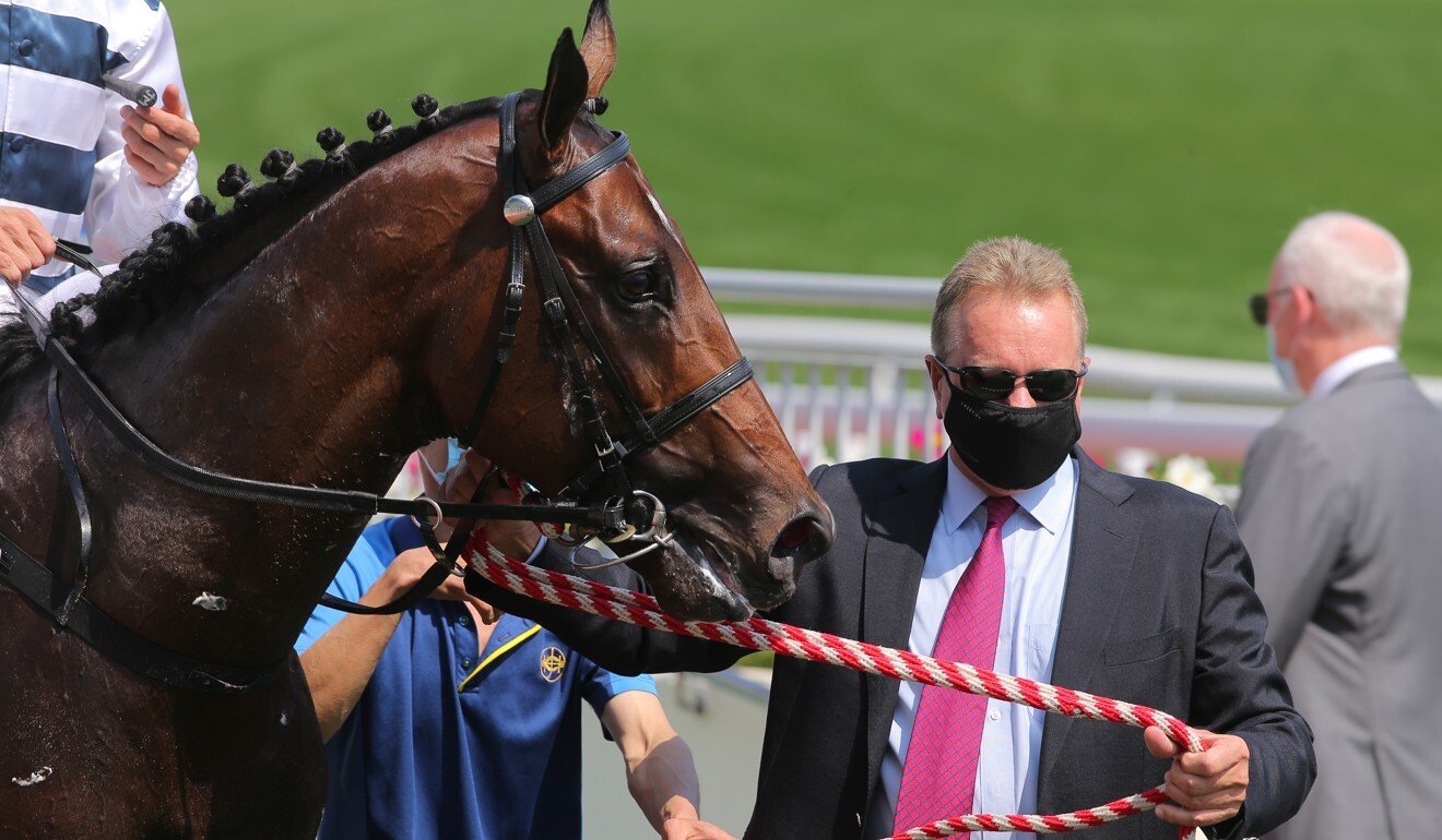 Tony Millard with Panfield. Photo: Kenneth Chan