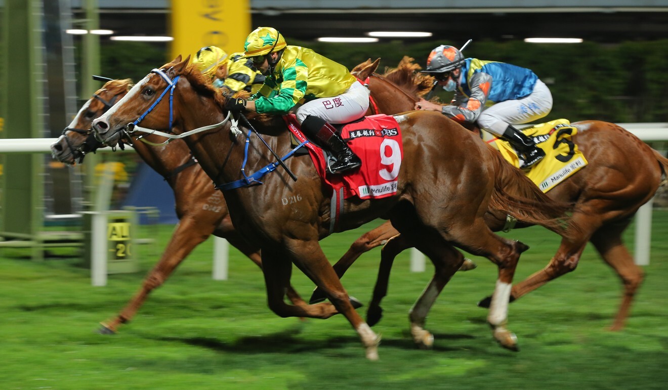 Sky Field beats home Grateful Heart at Happy Valley last night.