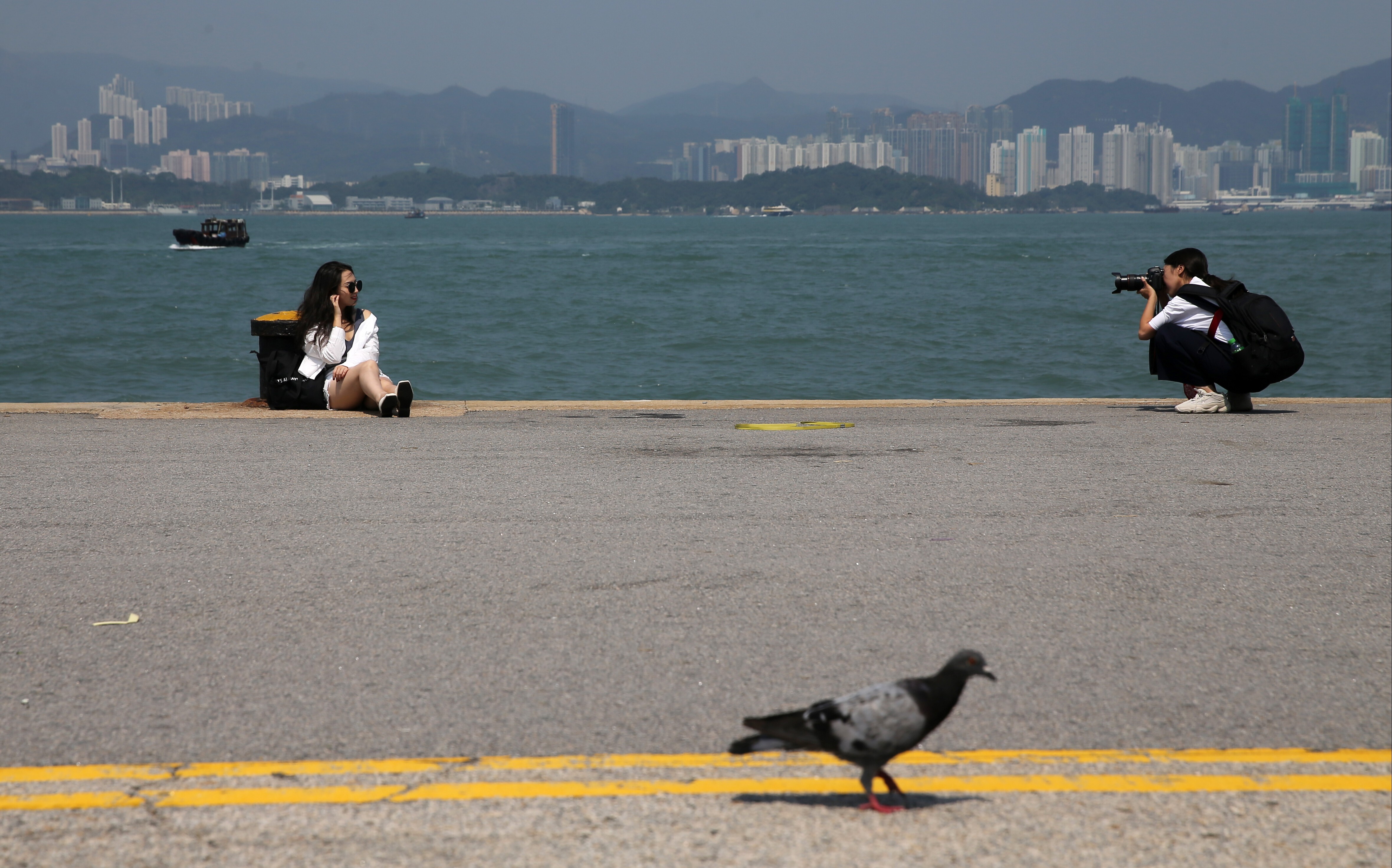 Instagram Pier is a popular site for taking photographs among locals and tourists alike. Photo: Sam Tsang