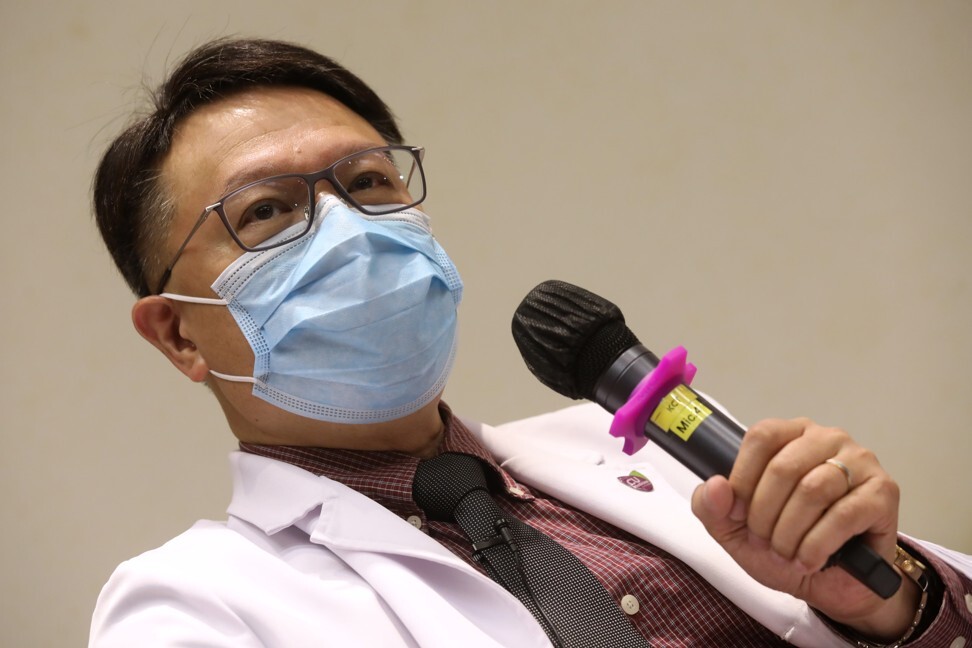 Professor David Hui advises the Hong Kong government on the pandemic. Photo: K. Y. Cheng