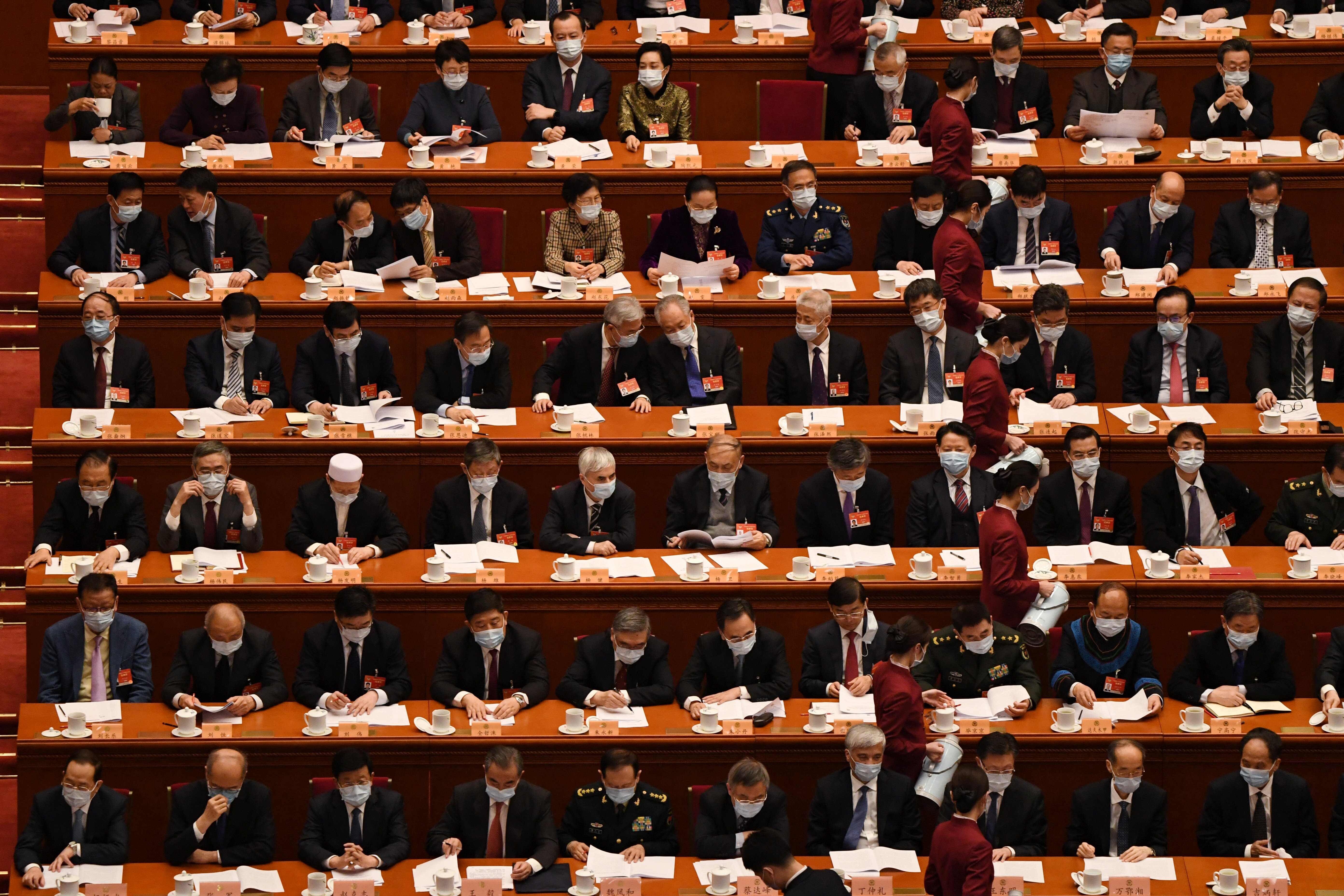 This year’s annual session of the Chinese People's Political Consultative Conference has been asked to consider relaxing restrictions on overseas academic exchanges. Photo: AFP