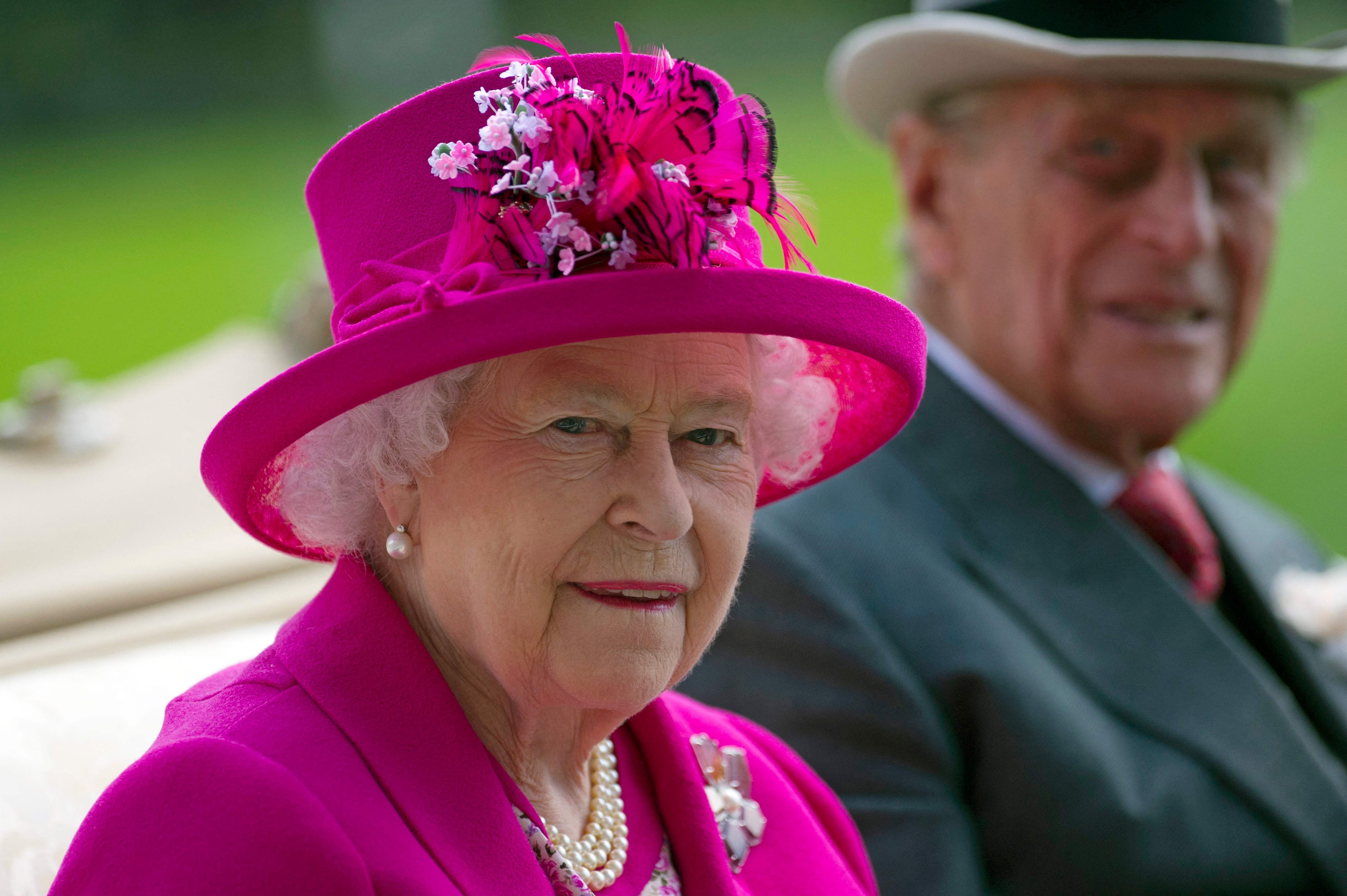Britain's Queen Elizabeth and her husband Prince Philip, Duke of Edinburgh, pictured in 2014. Photo: AFP