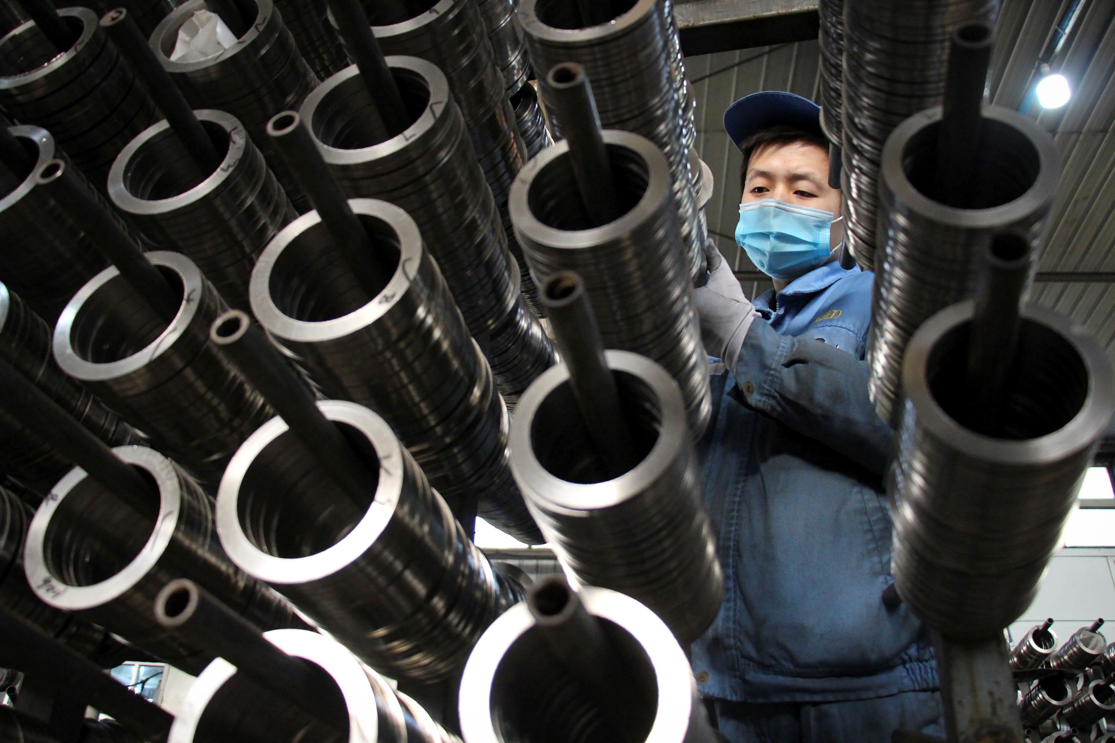 China wants to enhance its state firms’ competitiveness, innovation, power and risk-management capabilities. Photo: AFP