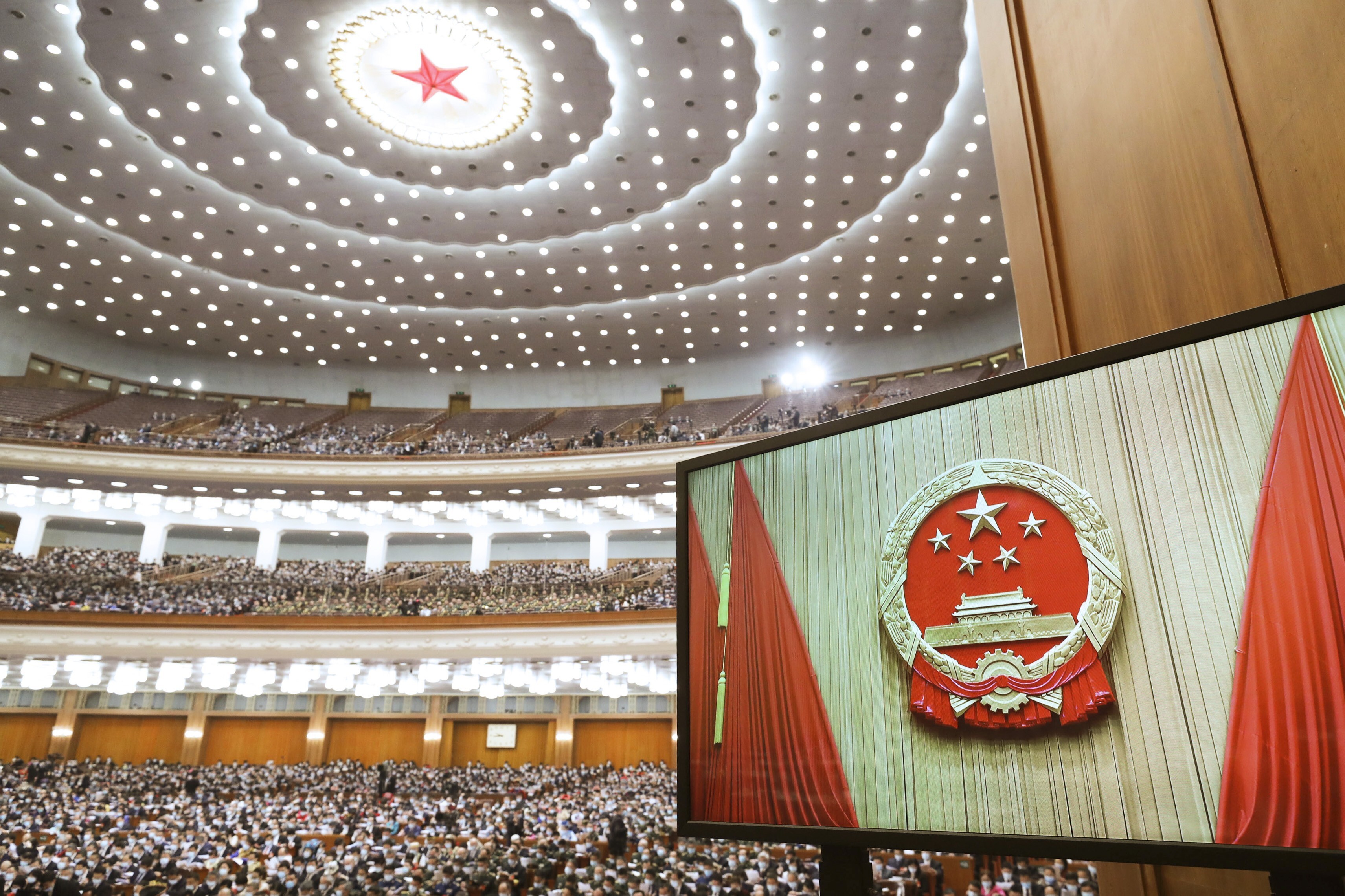 China’s National People's Congress has approved electoral law changes in Hong Kong. Photo: Xinhua