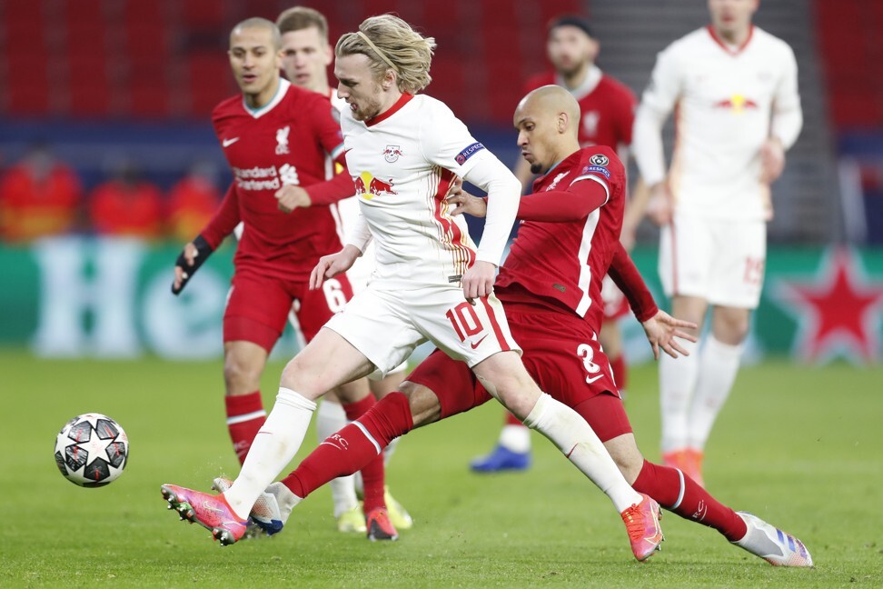Fabinho is versatile but excels in the holding midfield role. Photo: AP
