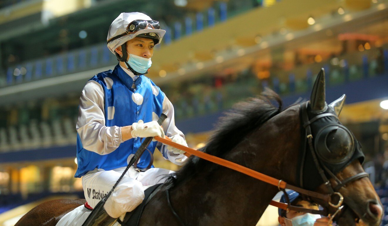 Matthew Chadwick at Happy Valley.