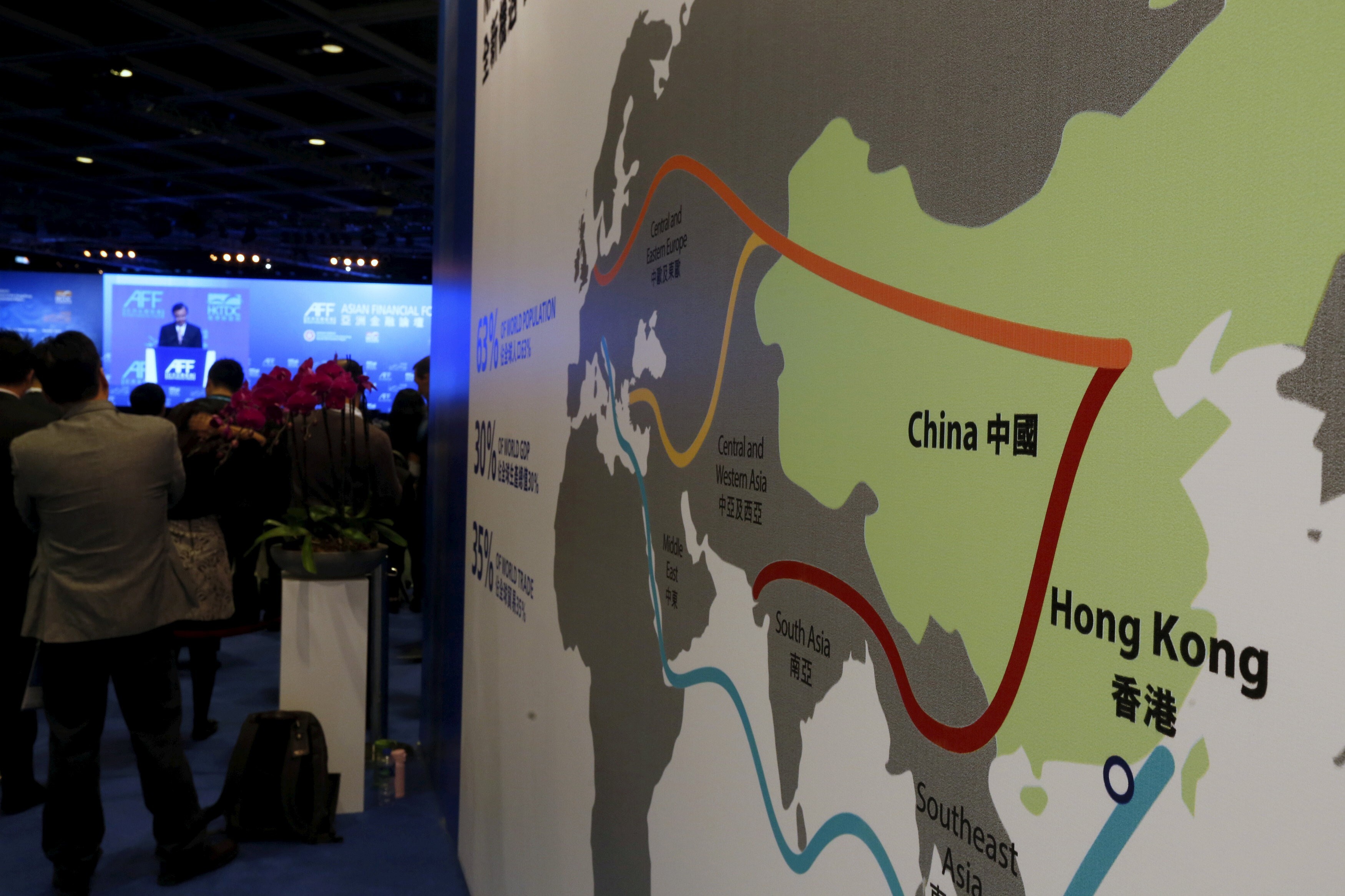China has funded a series of infrastructure projects under the Belt and Road Initiative. Photo: Reuters