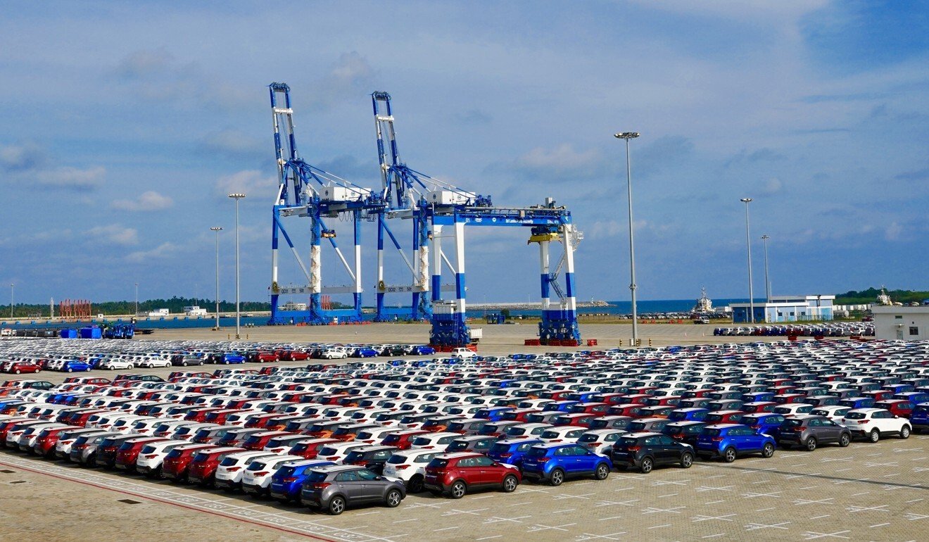 Colombo agreed to hand over the running of Hambantota port in 2017 when it was unable to make the repayments on the Chinese loans used to develop it. Photo: Xinhua