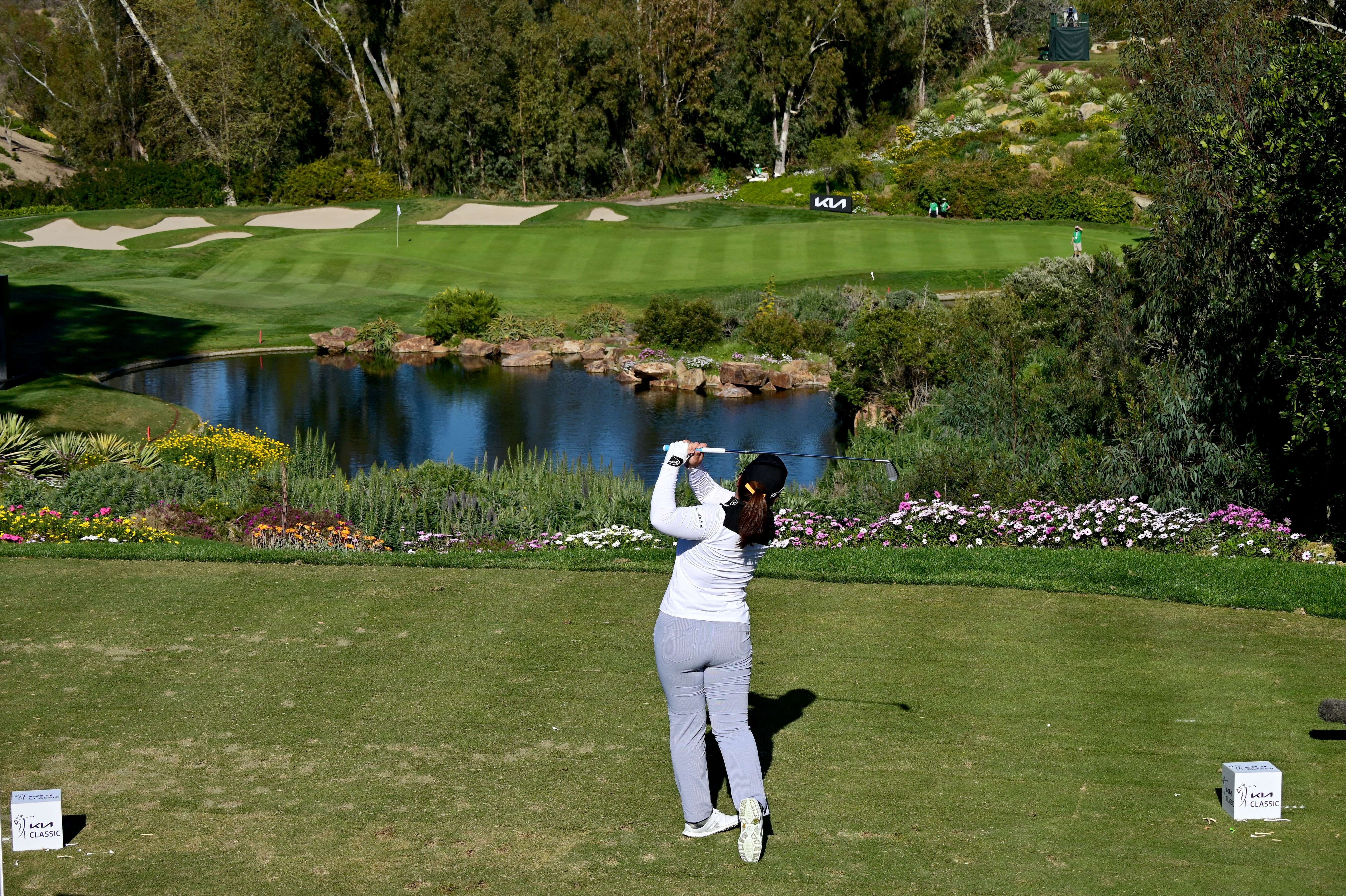 Park In-bee strolled to victory at the Kia Classic in San Diego. Photo: AFP