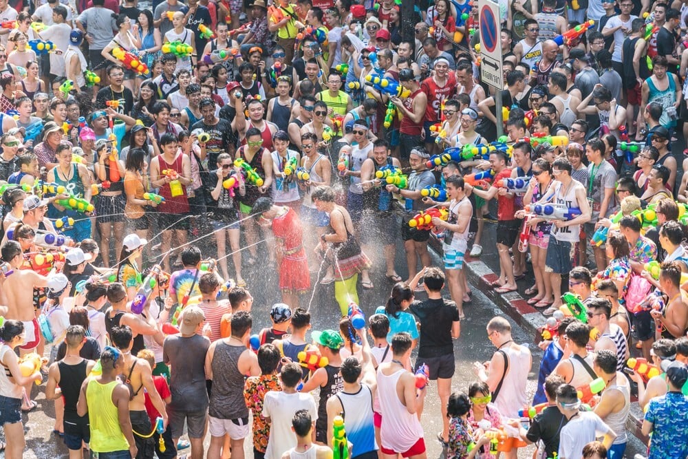 Songkran wasn't always such rowdy affair, but who doesn't love a water fight?