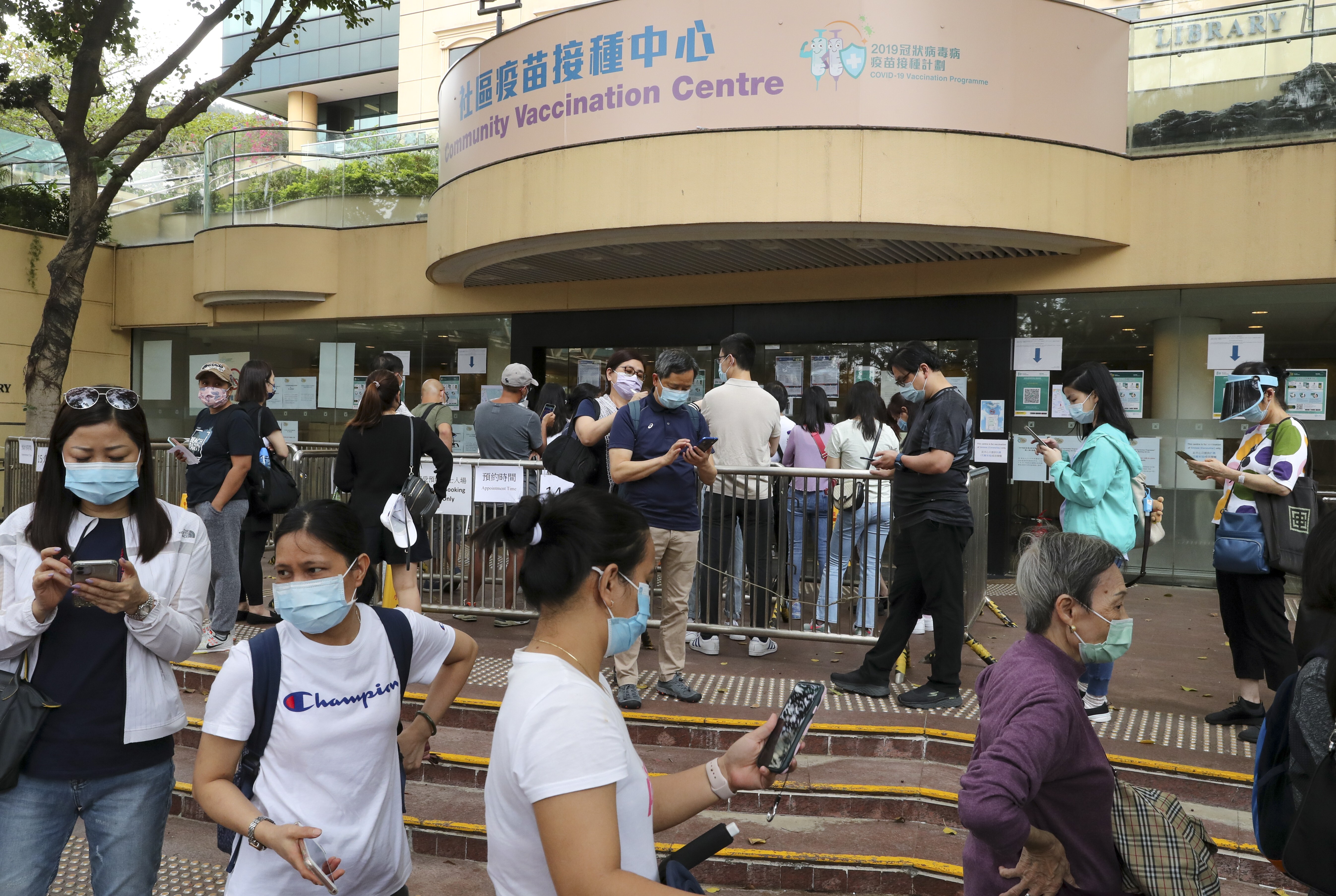 The government has expanded the coronavirus vaccination scheme, allowing people age 16-30 to receive the jab. Photo: SCMP / Edmond So