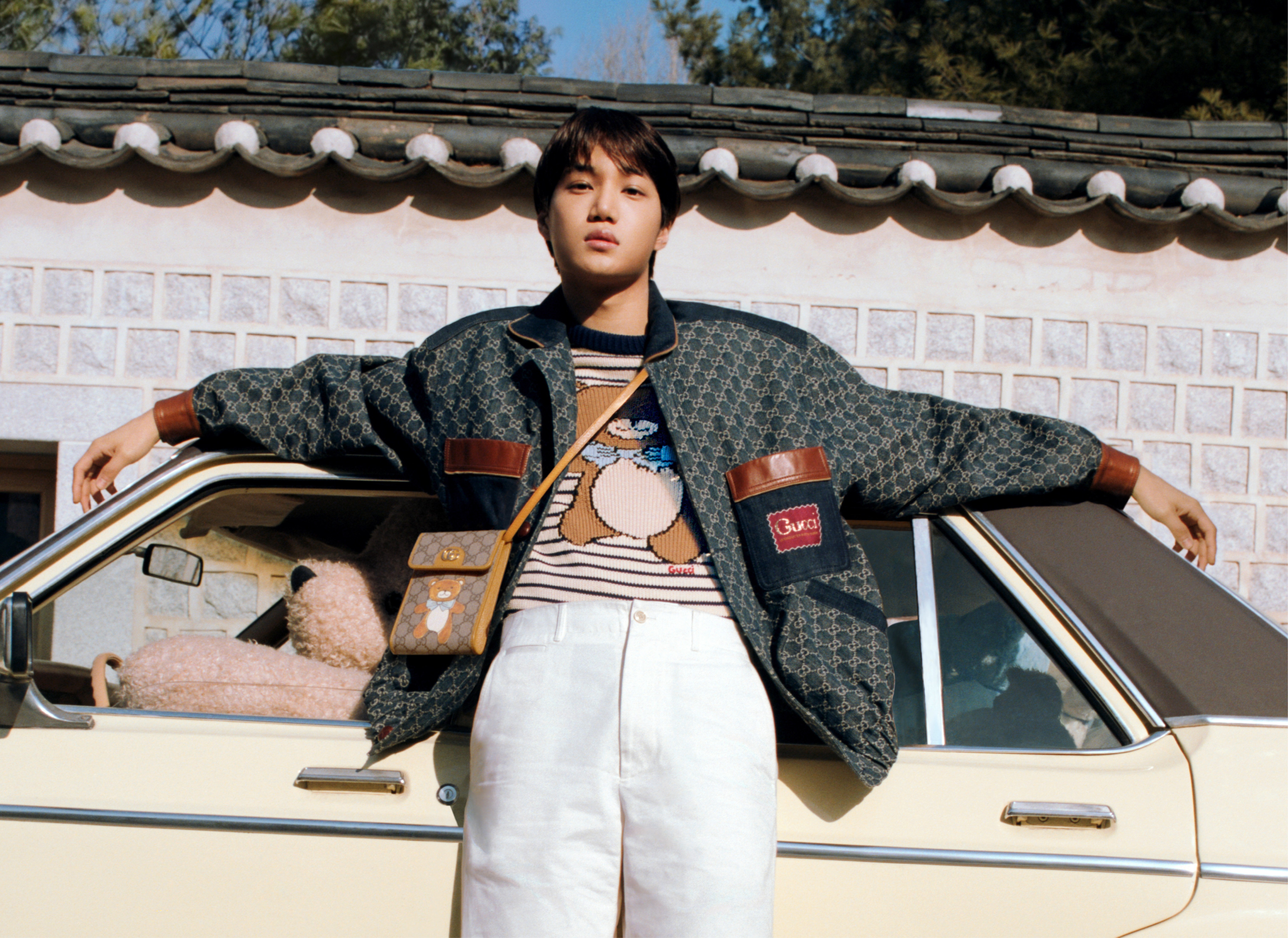 Kai from Exo is known for his fearless fashion choices and has collaborated with Gucci on a capsule collection.