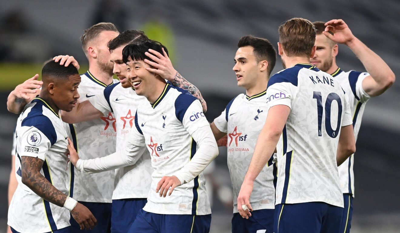 Tottenham shirt sponsor AIA swapped for Cambodian charity ISF in Gareth  Bale and Son Heung-min-led romp over Sheffield United