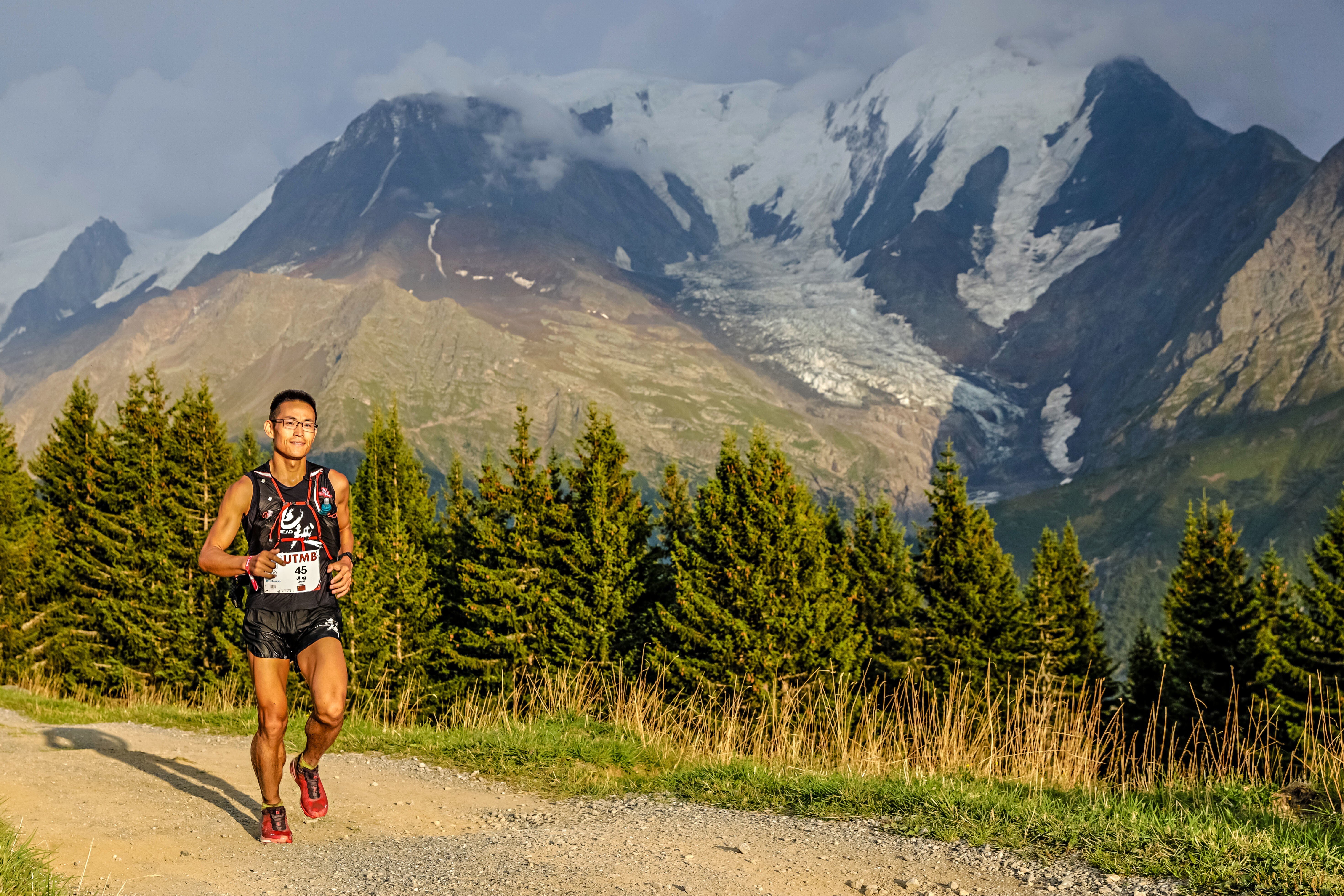 Ling Jiang at the UTMB in Chamonix, which will serve as the new World Series final. Photo: UTMB