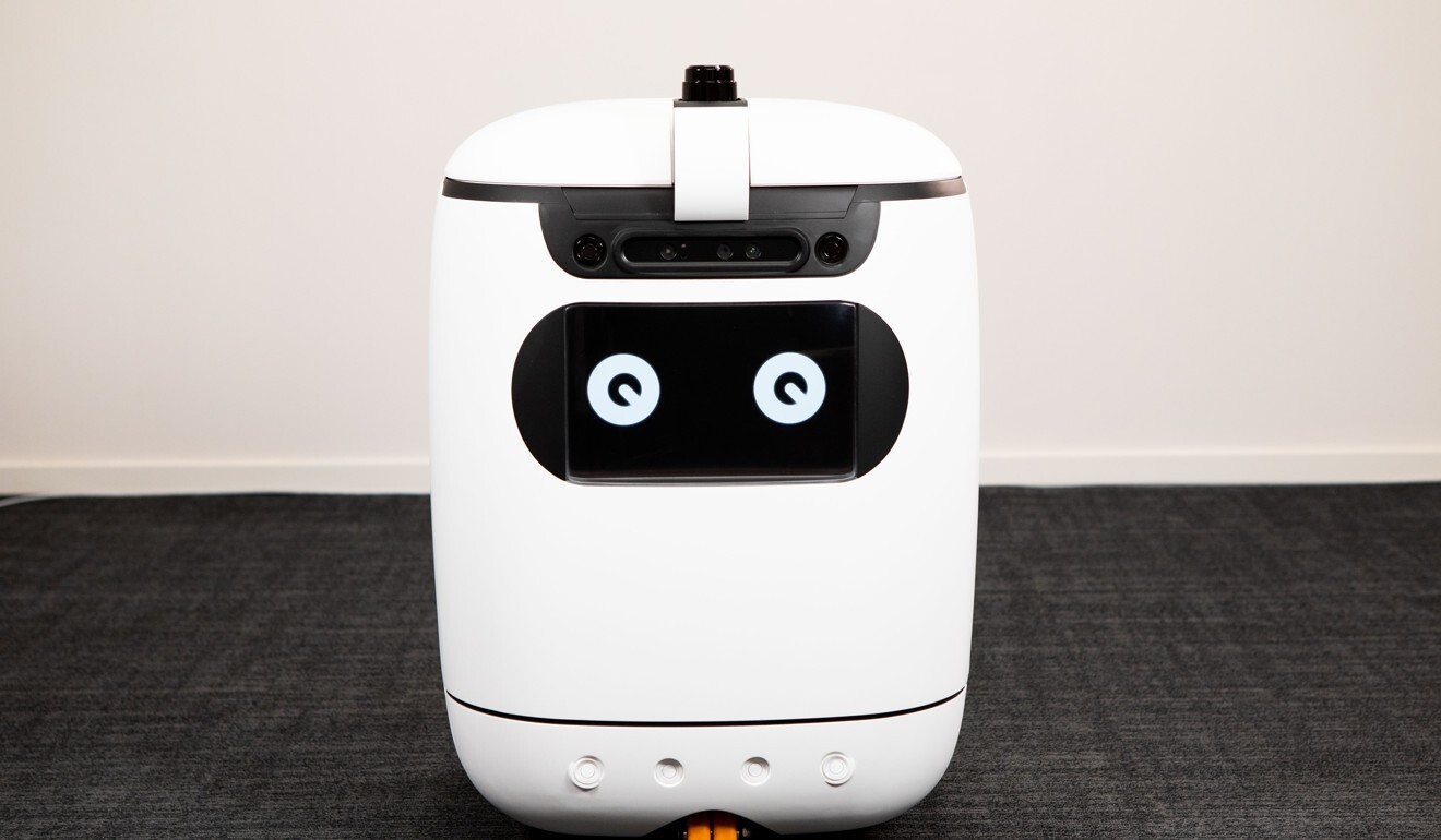 Rice Robotics developed the Rice delivery robot, which is being used by local hotels to send items to guest rooms.