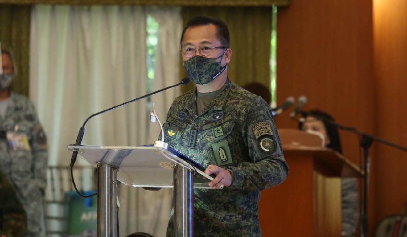 General Cirilito Elola Sobejana, the chief of the Philippine armed forces. Photo: Facebook