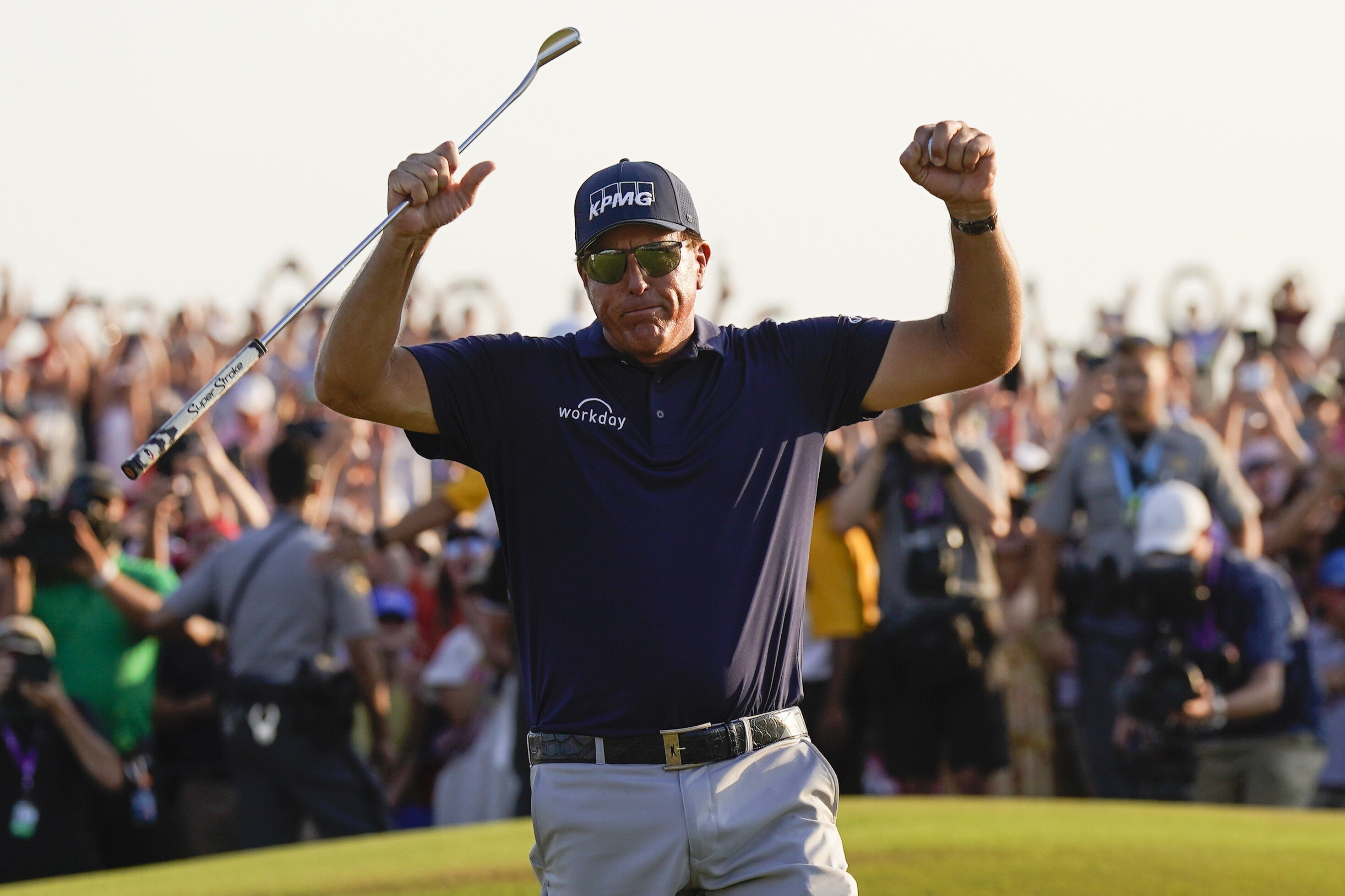 Phil Mickelson has won the 2021 PGA Championship. Photo: AP