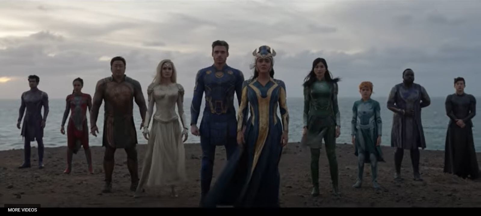 The Eternals features A-list actors and a brand-new storyline within the MCU. Photo: Youtube