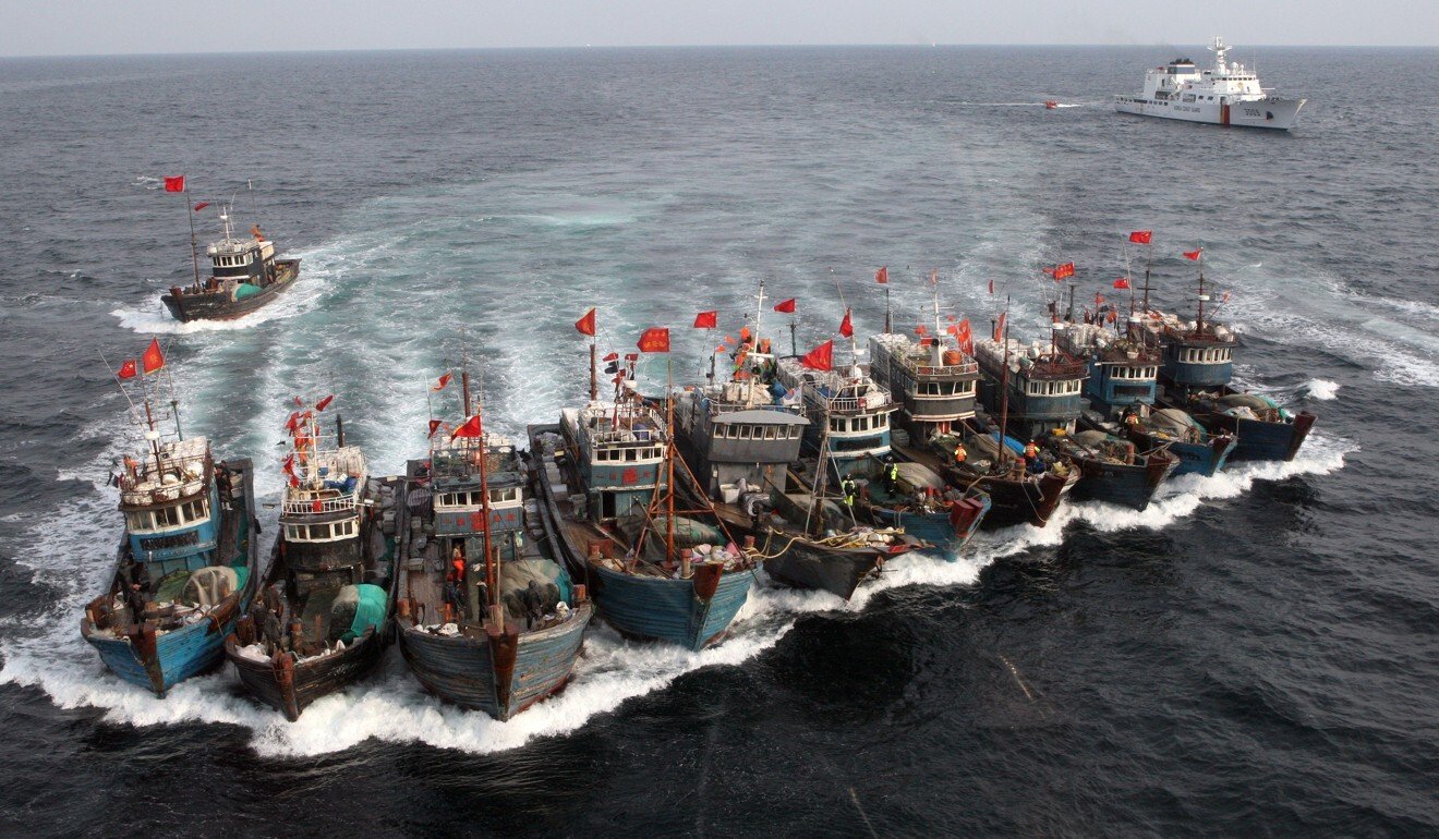 Chinese boats caught up in suspicions of illegal fishing in