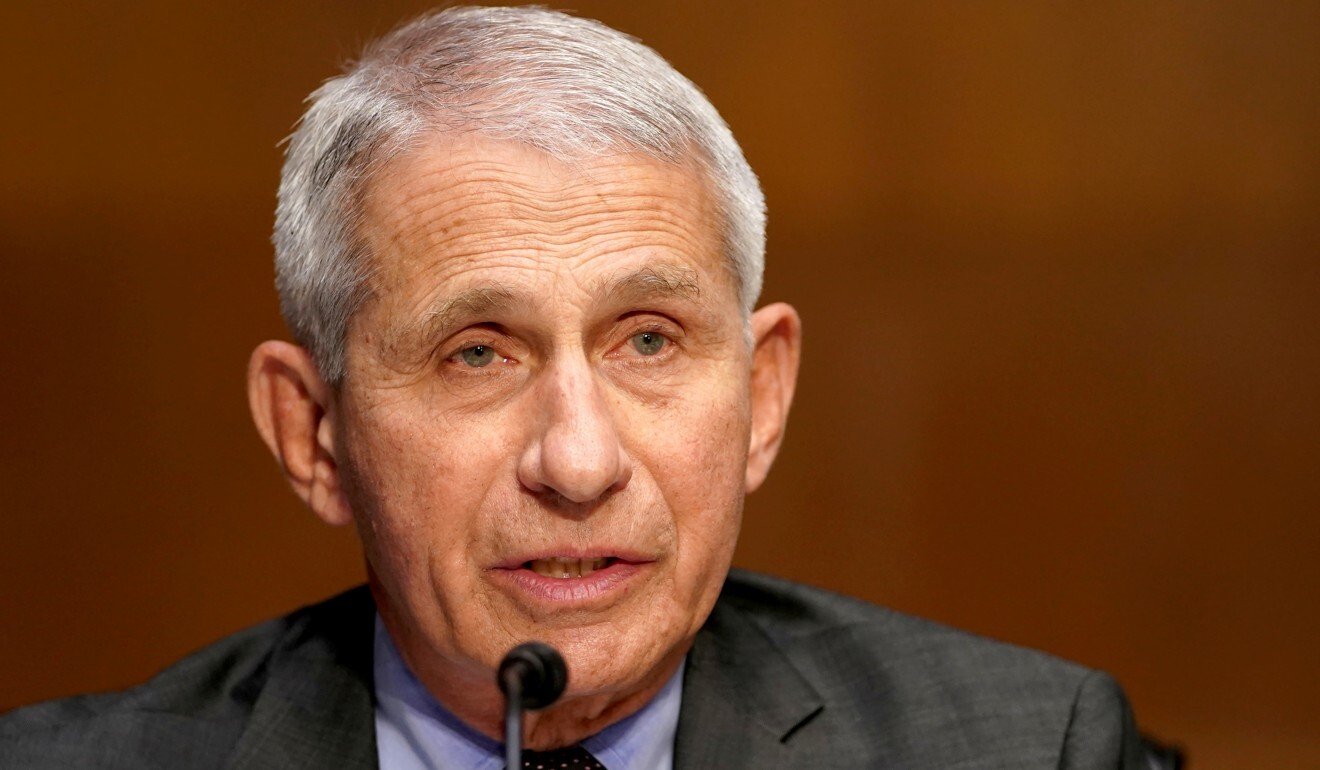 Anthony Fauci, director of the National Institute of Allergy and Infectious Diseases, says he’s not convinced the coronavirus developed naturally. Photo: Reuters