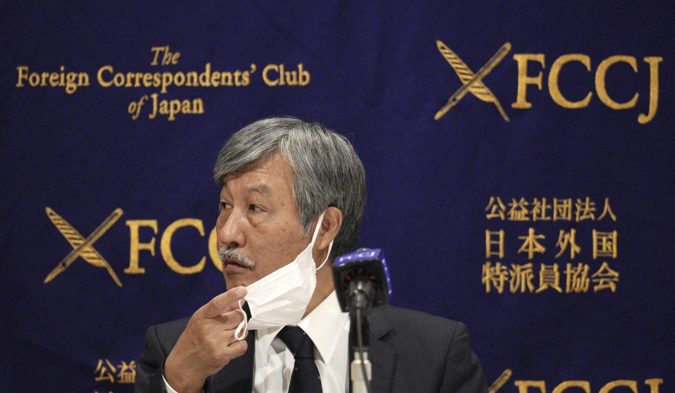 Dr Naoto Ueyama, chairman of the Japan Doctors’ Union, on Thursday told a press conference the government had underestimated the risks associated with holding the Olympics. Photo: AP