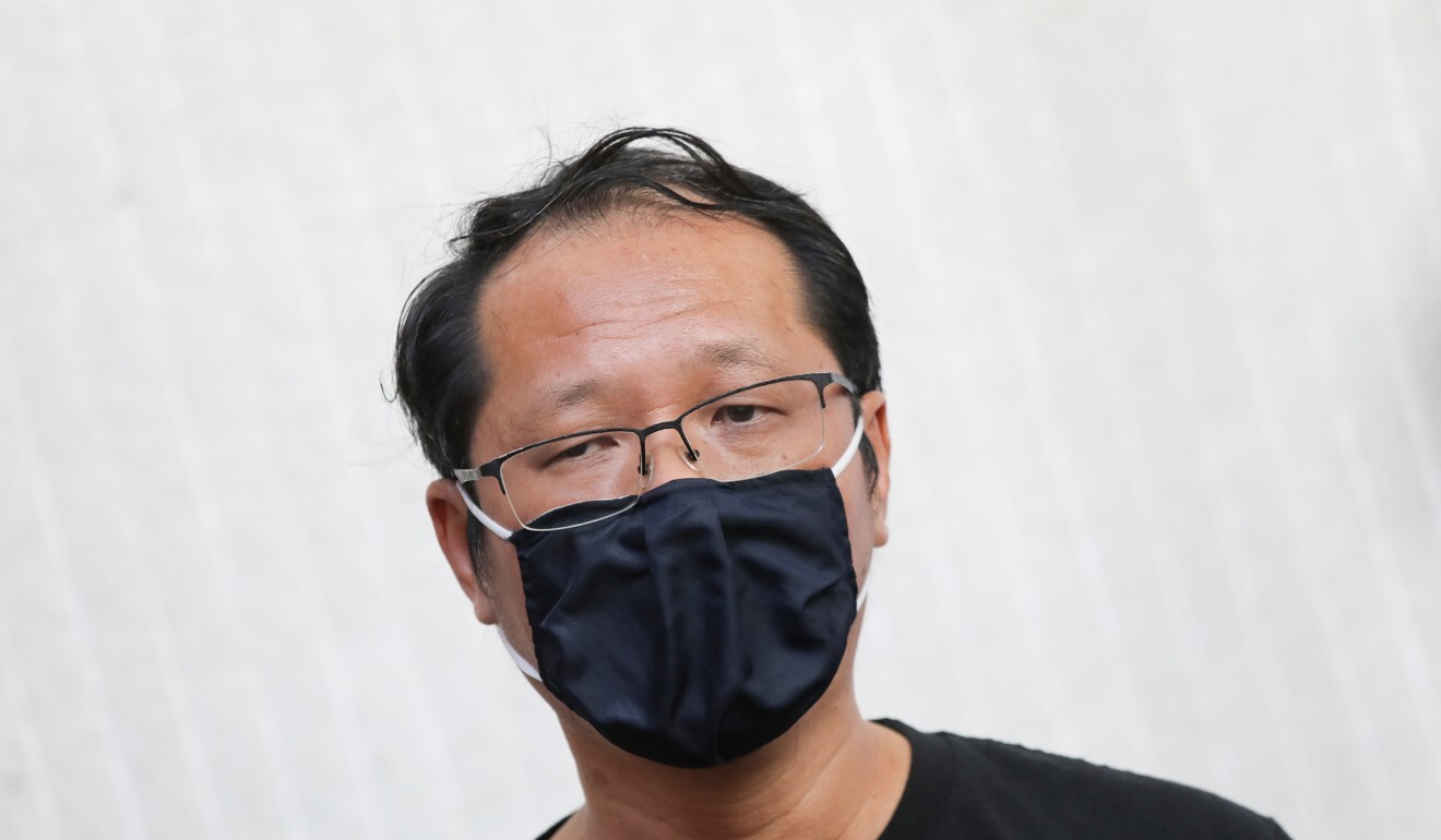 Richard Tsoi, secretary of the Hong Kong Alliance in Support of Patriotic Democratic Movements of China. Photo: K. Y. Cheng