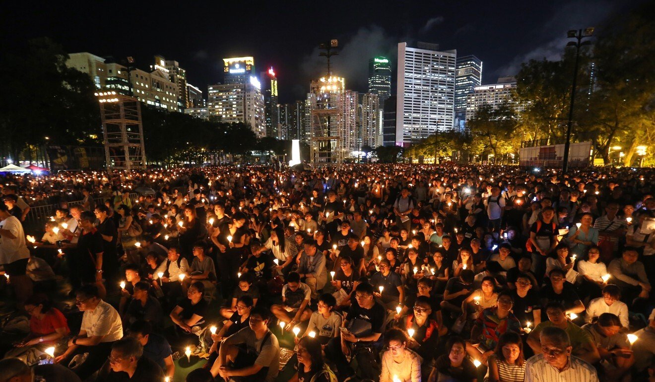 Hong Kong’s first Tiananmen vigil after national security law ...