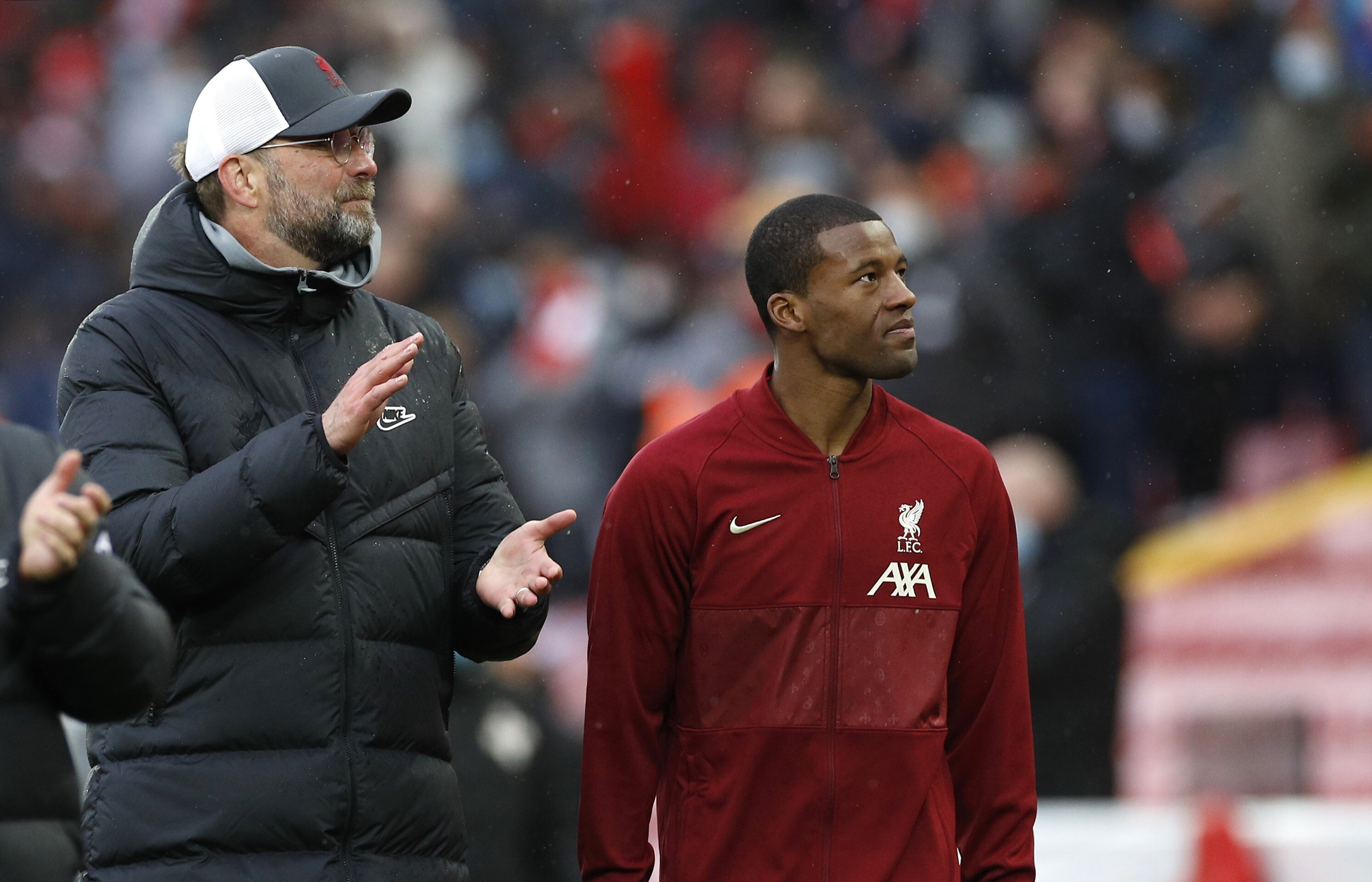 With Georginio Wijnaldum the first out of the door in postseason, Liverpool have a big job to revamp their squad this summer. Photo: DPA